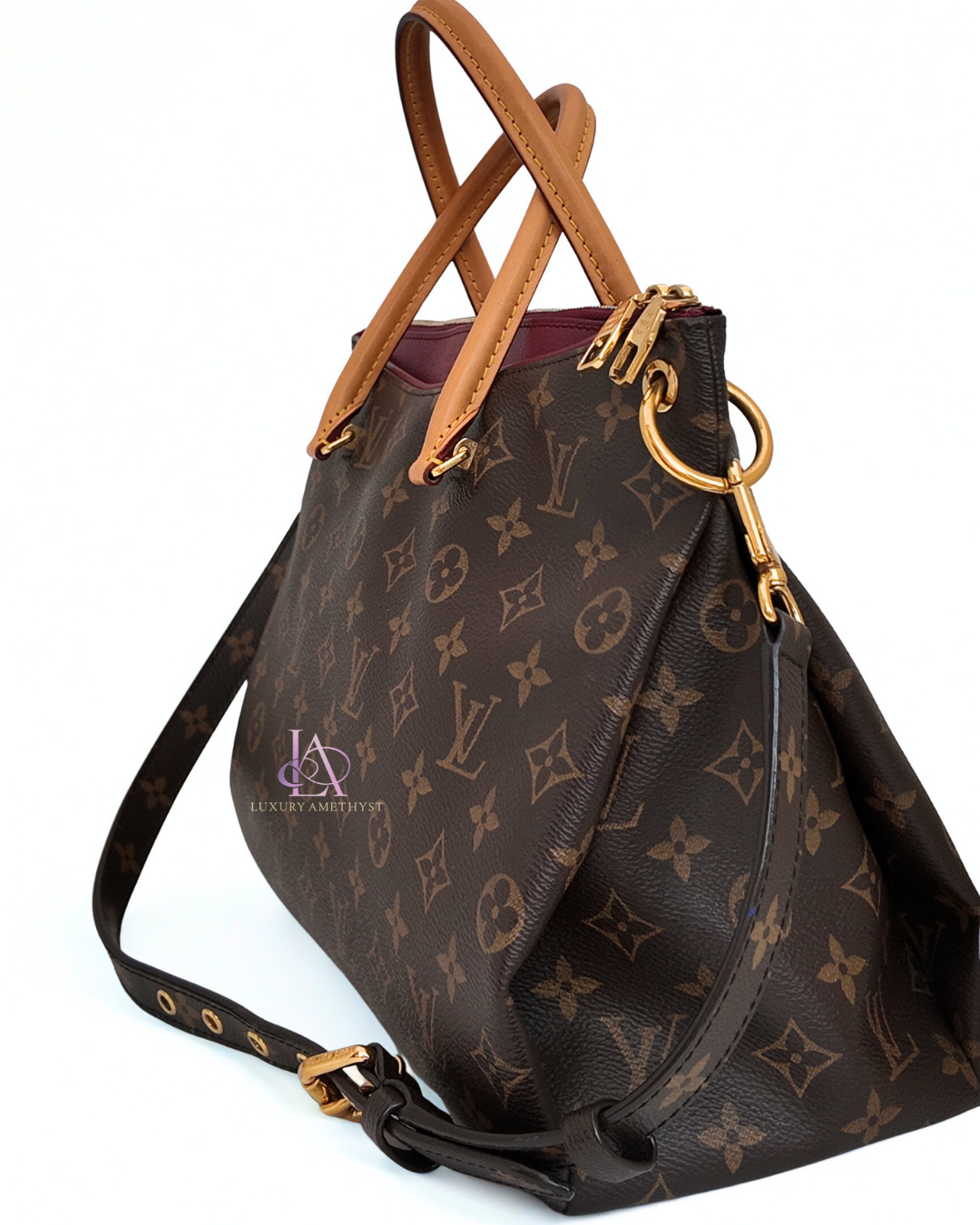 LV Pallas Fuchsia Pink Monogram