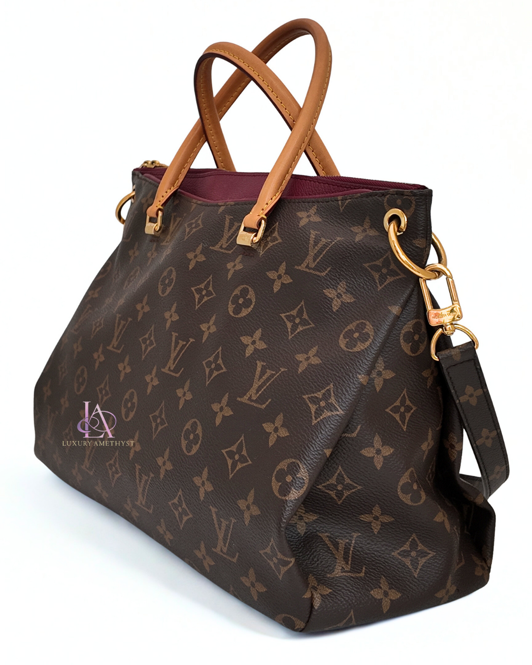 LV Pallas Fuchsia Pink Monogram