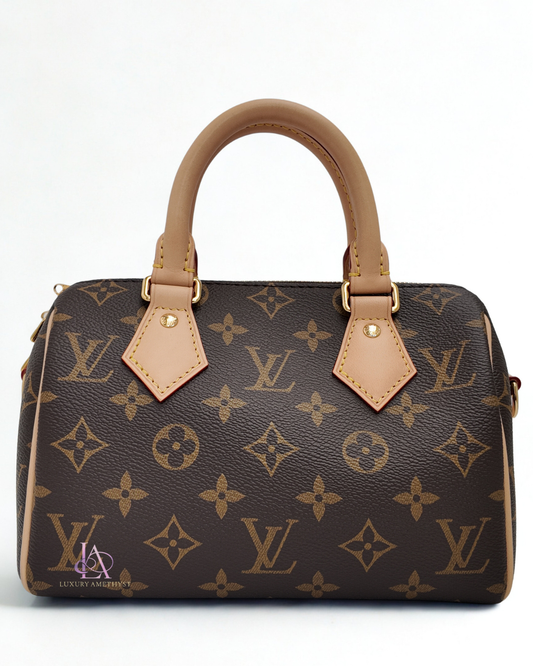 LV Speedy Bandouliere 20 Monogram Canvas