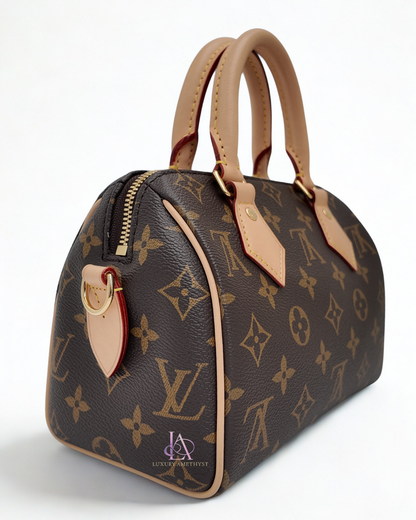 LV Speedy Bandouliere 20 Monogram Canvas
