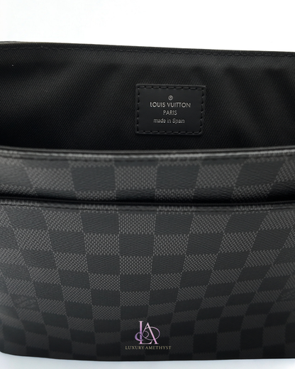 LV District Graphite Damier PM