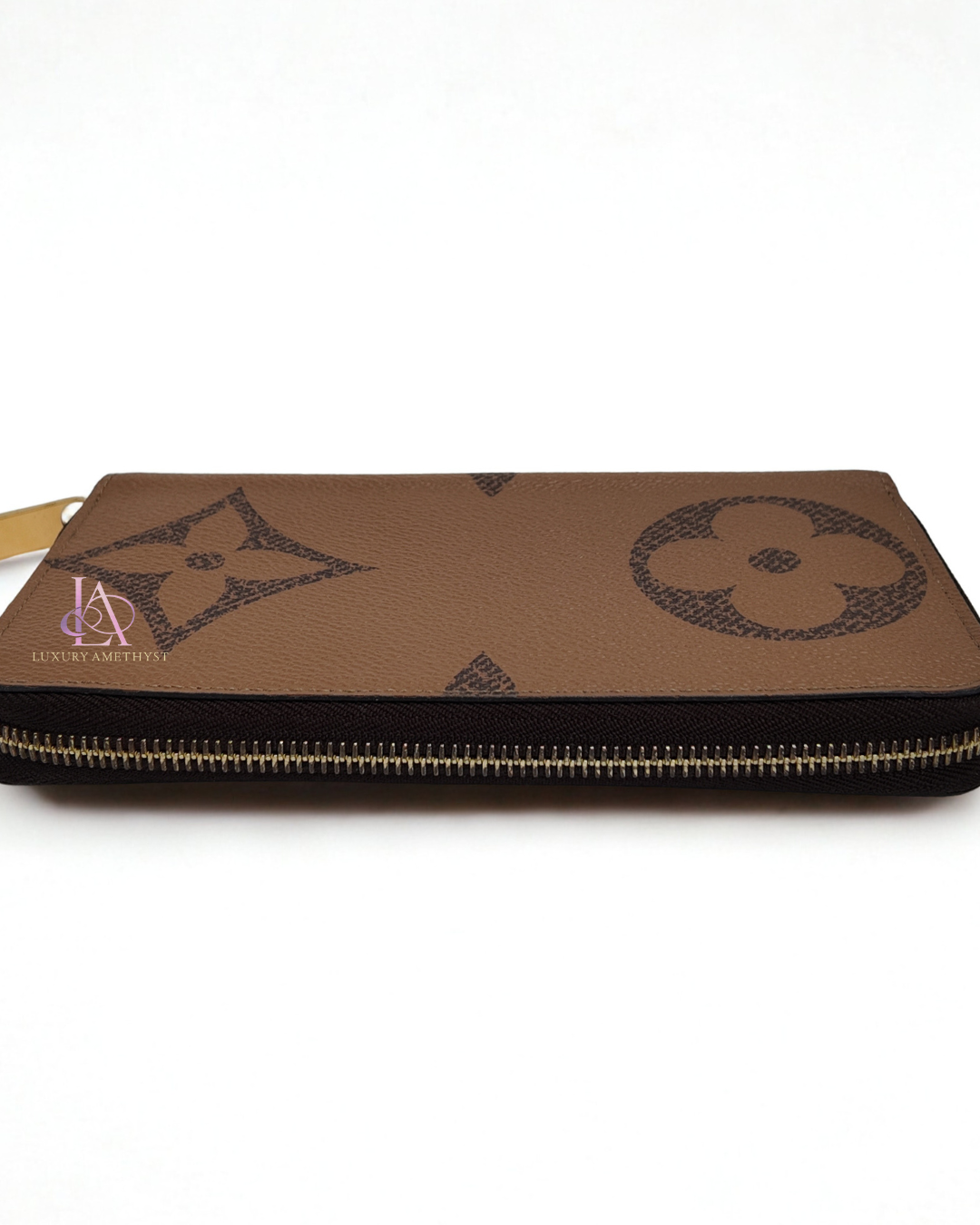LV Long Wallet Zip Monogram Canvas
