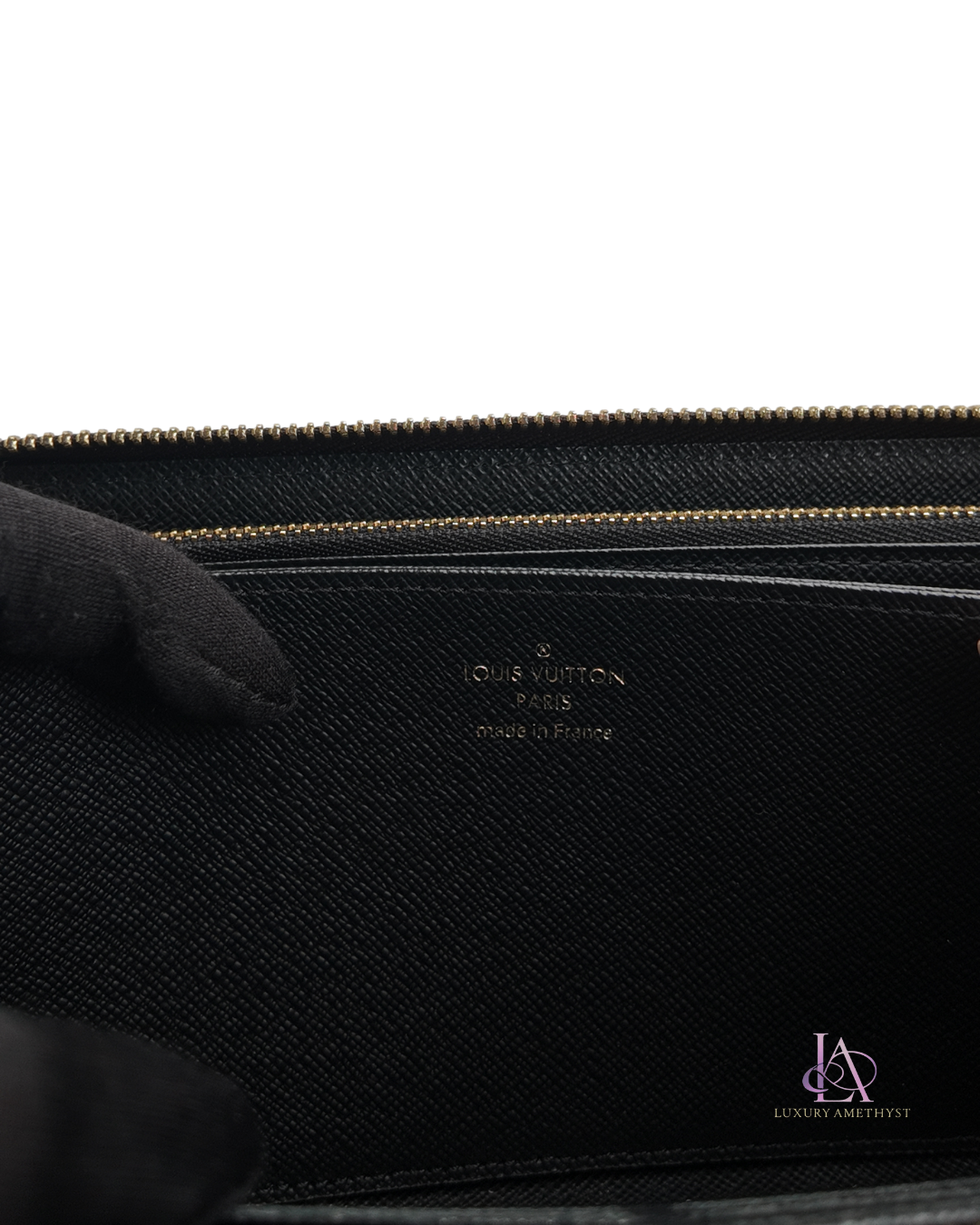 LV Long Wallet Zip Monogram Canvas