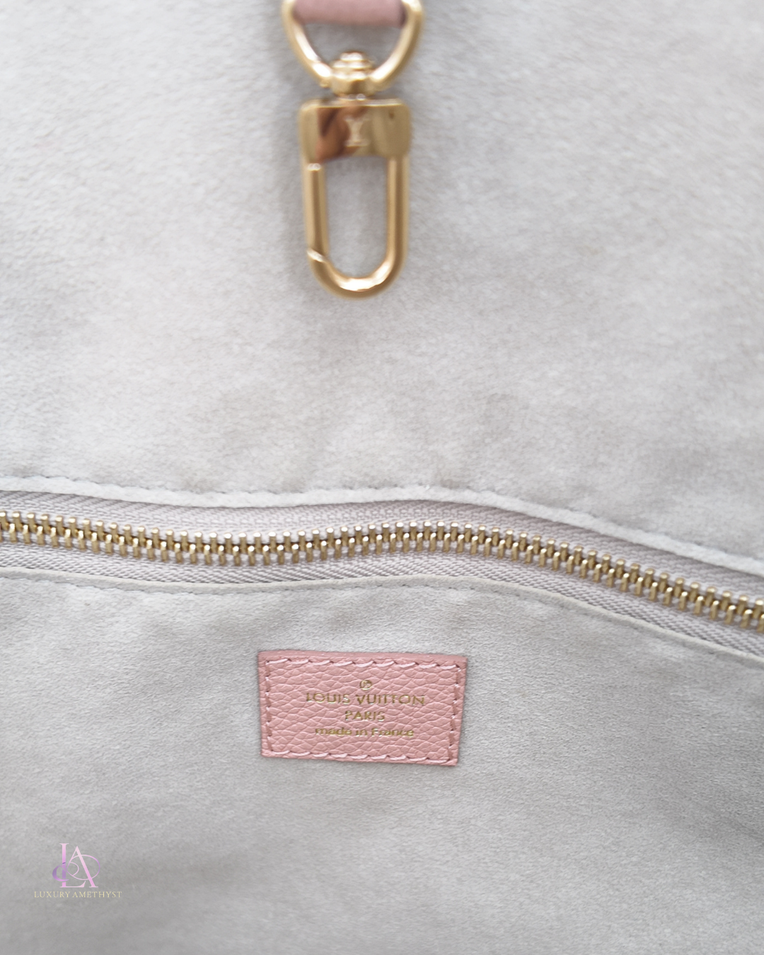 LV Neverfull Empreinte Pink MM